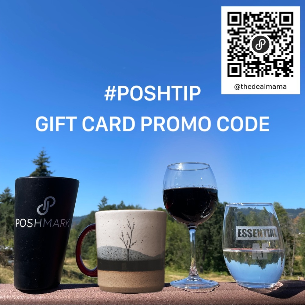 #poshtip poshmark gift card promo codes and deals